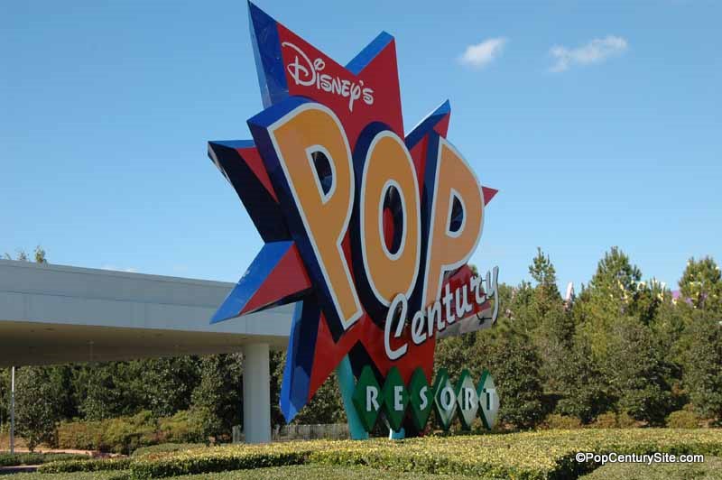 Pop Century Sign